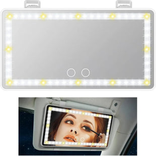 Led Car Cosmetic Mirror