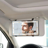 Led Car Cosmetic Mirror