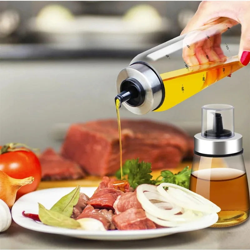 Glass Seasoning Oil Bottle