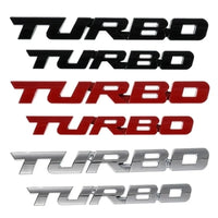 Car Turbo Sticker