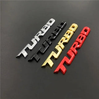 Car Turbo Sticker