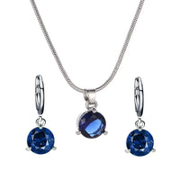 Chic Melody Pendant Necklace & Earrings Set