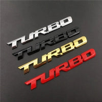 Car Turbo Sticker