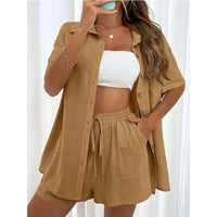 Casual Loose Short Pants Sets