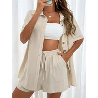 Casual Loose Short Pants Sets