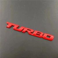 Car Turbo Sticker