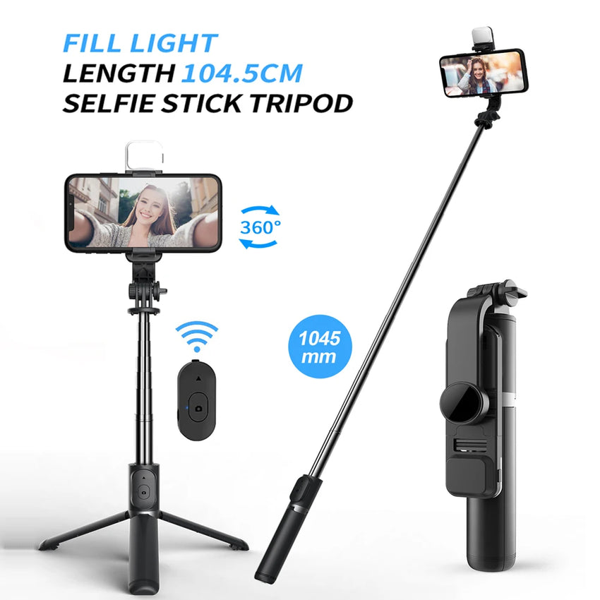 Wireless Bluetooth Selfie Stick