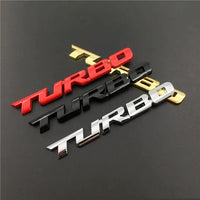 Car Turbo Sticker